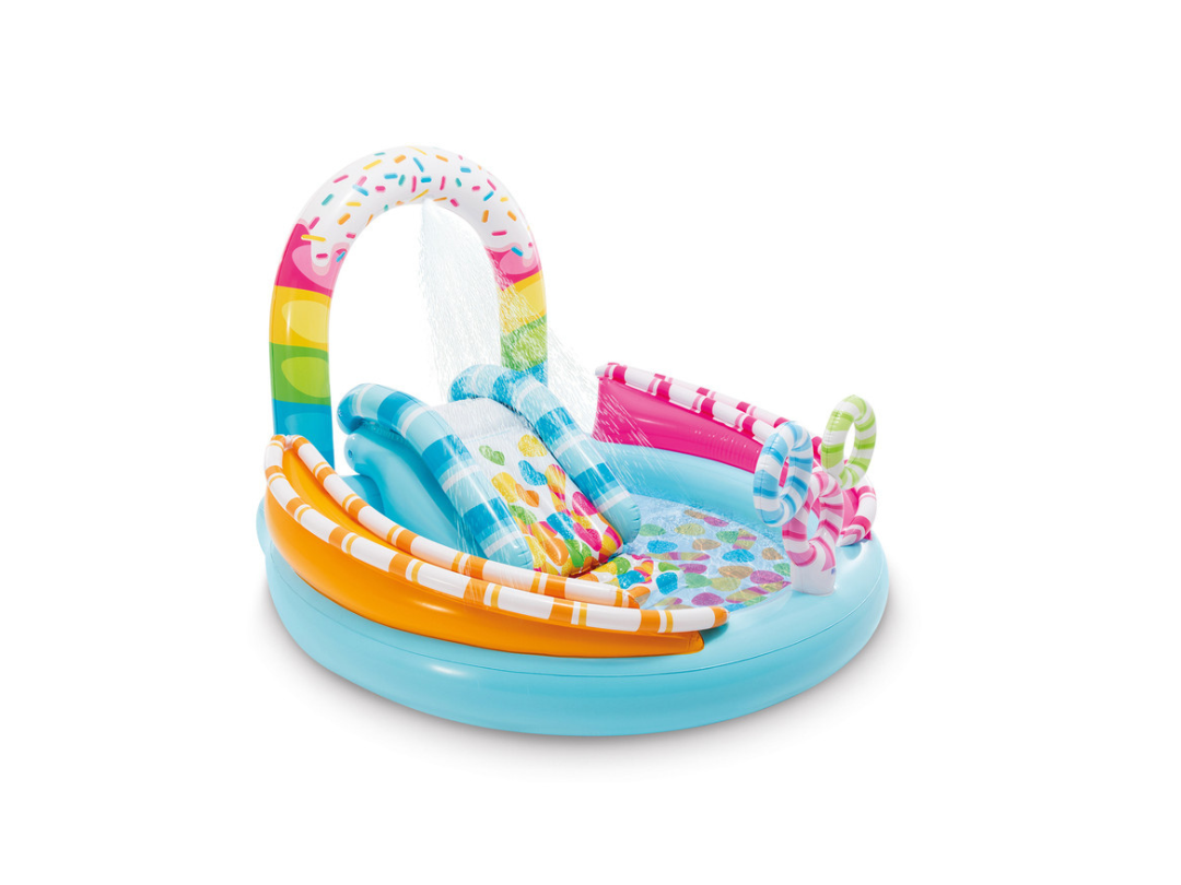 Buy Intex Candy Fun Play Center – Slide & Ball Game in Qatar Buy Intex Candy Fun Play Center – Slide & Ball Game in Qatar